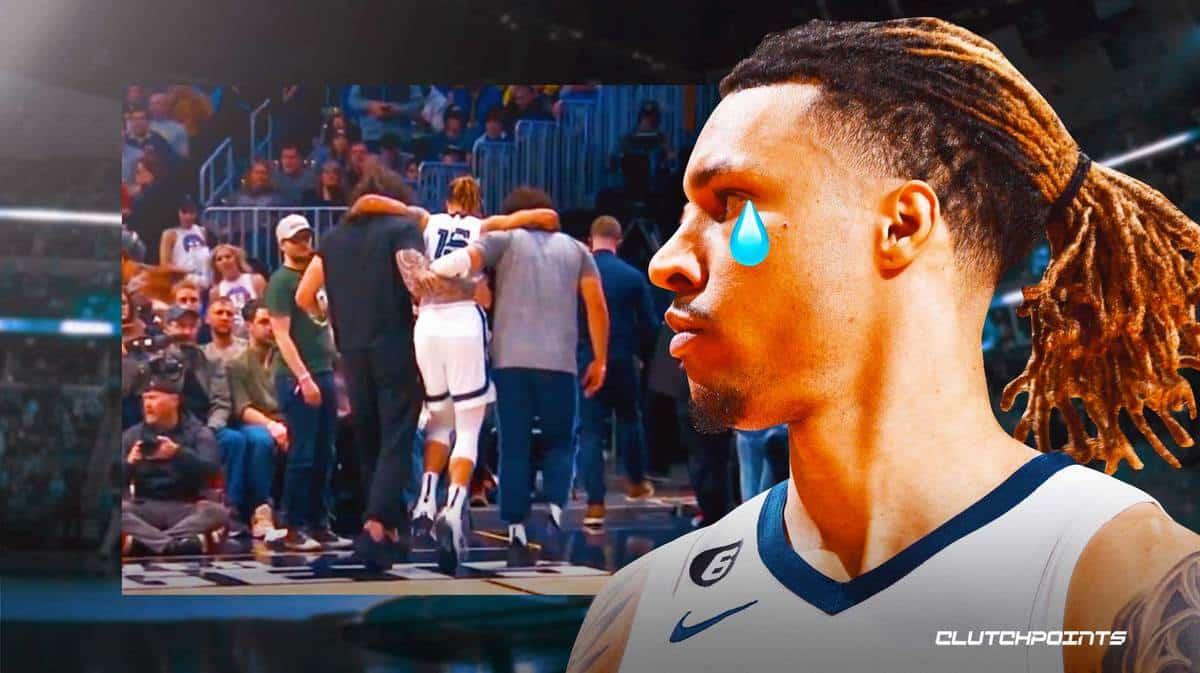 Grizzlies forward Brandon Clarke exits with concerning non-contact injury vs. Nuggets_thumbnail
