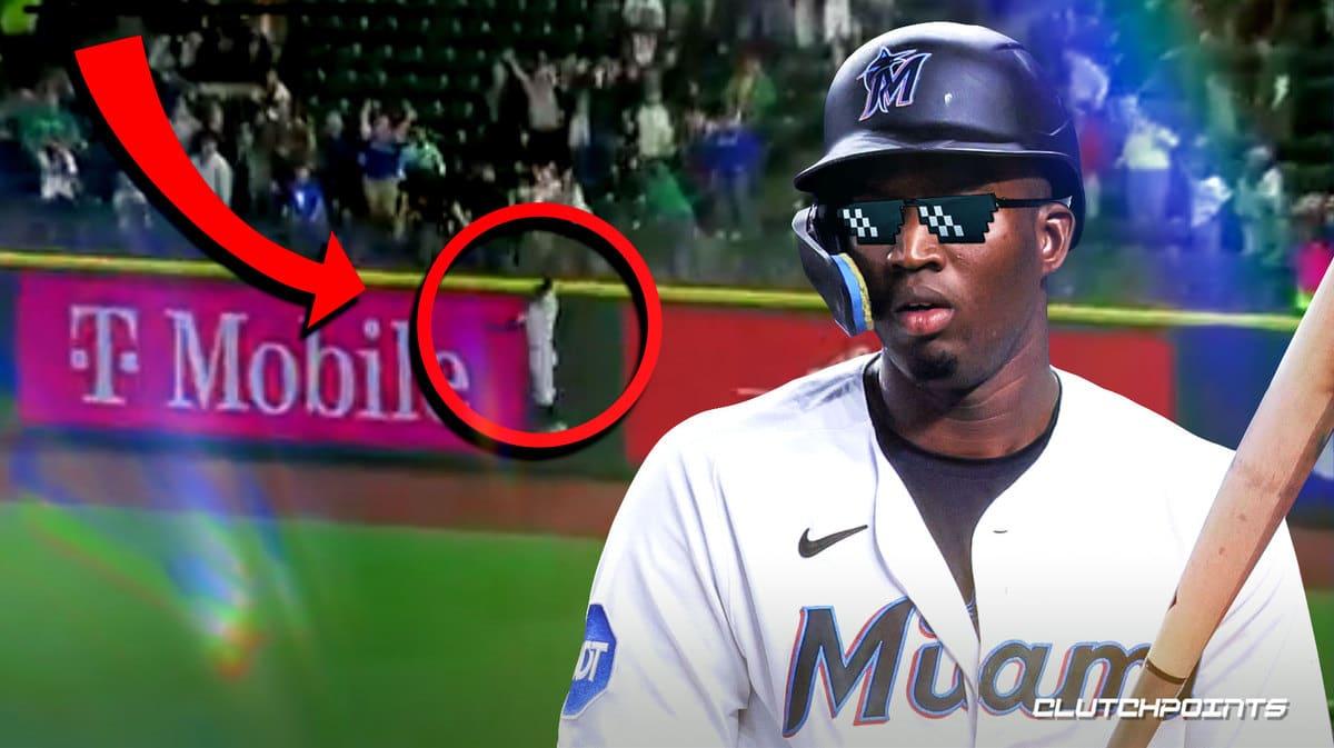 Marlins’ Jesus Sanchez reacts to spectacular robbery of Eugenio Suarez’s potential game-tying grand slam vs Mariners_thumbnail