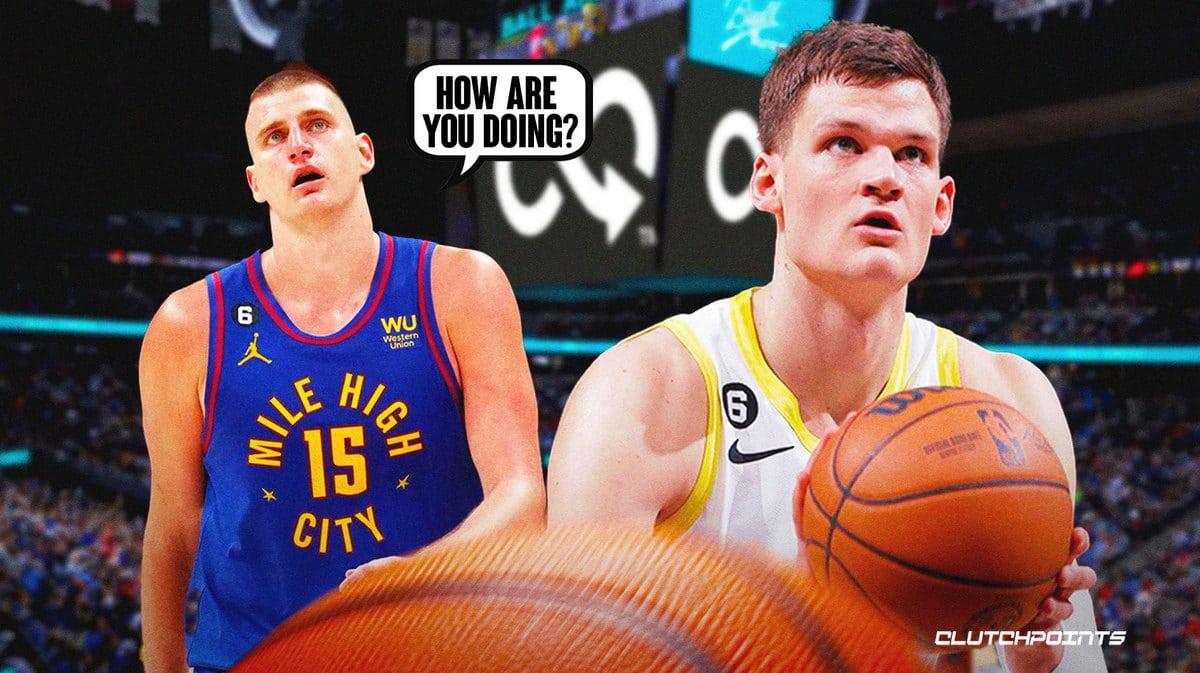 Nikola Jokic, Walker Kessler have hilarious exchange ahead of NBA Finals Game 2_thumbnail