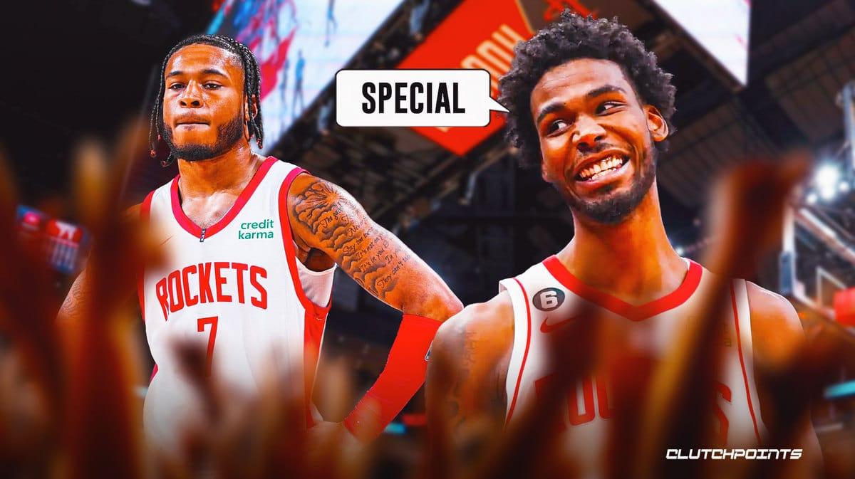 Tari Eason drops 5-word message on Rockets rookie Cam Whitmore_thumbnail