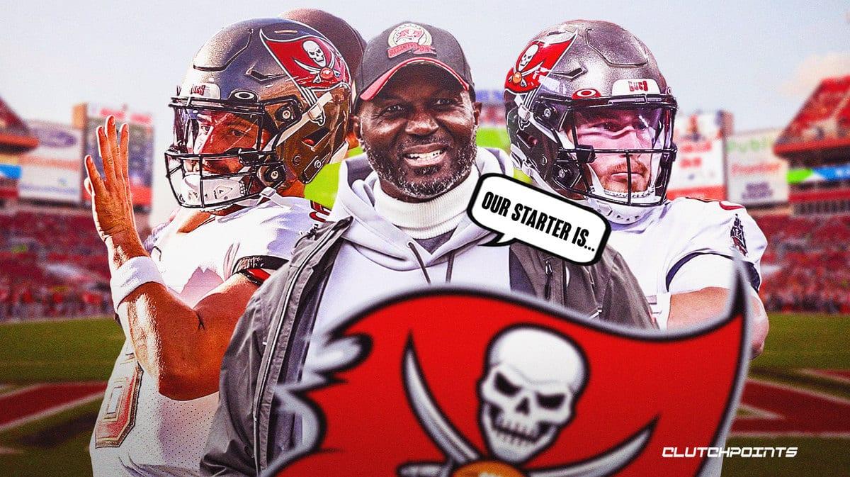 Buccaneers HC Todd Bowles makes final QB1 decision between Baker Mayfield, Kyle Trask_thumbnail