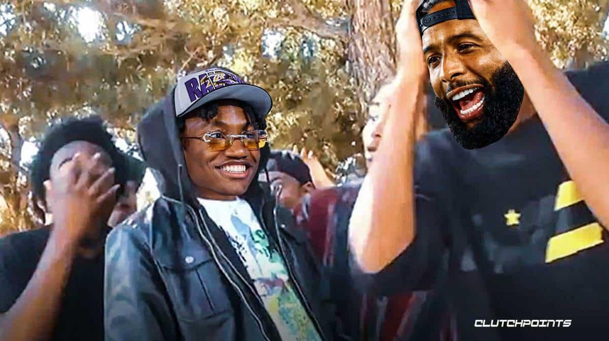 Ravens WR Odell Beckham Jr’s hysterical reaction to learning Zay Flowers’ signing bonus_thumbnail