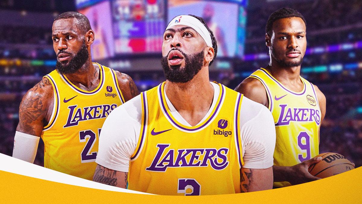 Anthony Davis’ ‘surreal’ take on playing with LeBron, Bronny James_thumbnail