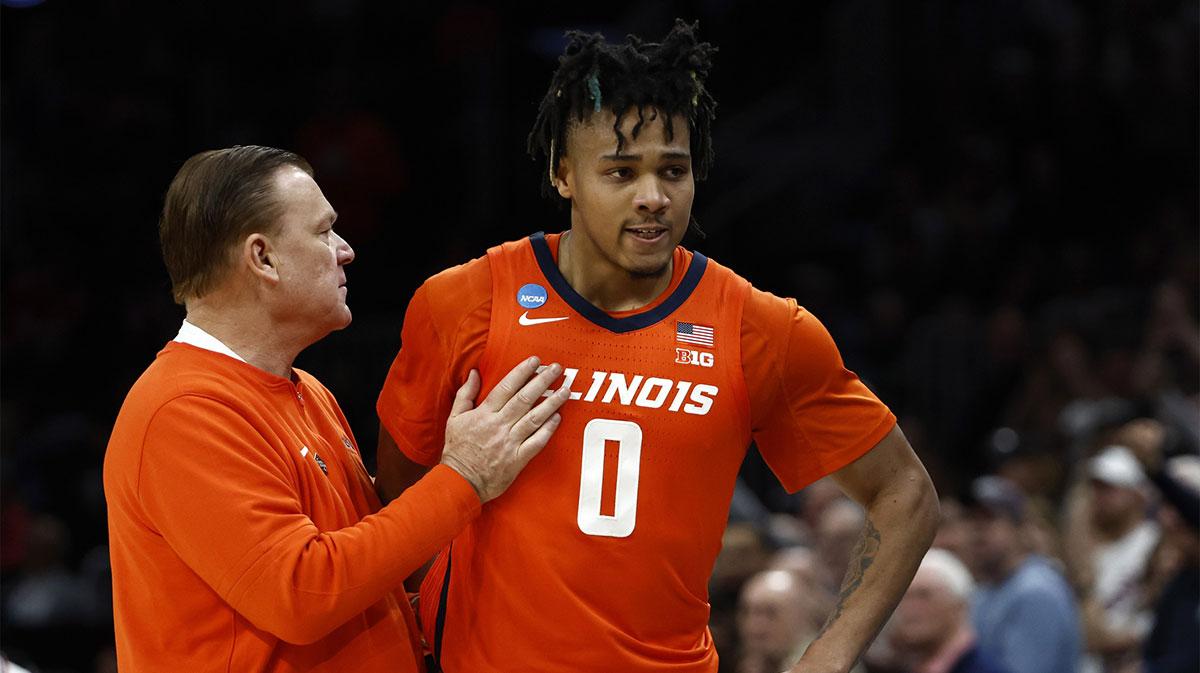 Why Illinois basketball HC Brad Underwood smiled about Terrence Shannon Jr. jersey retirement blunder_thumbnail