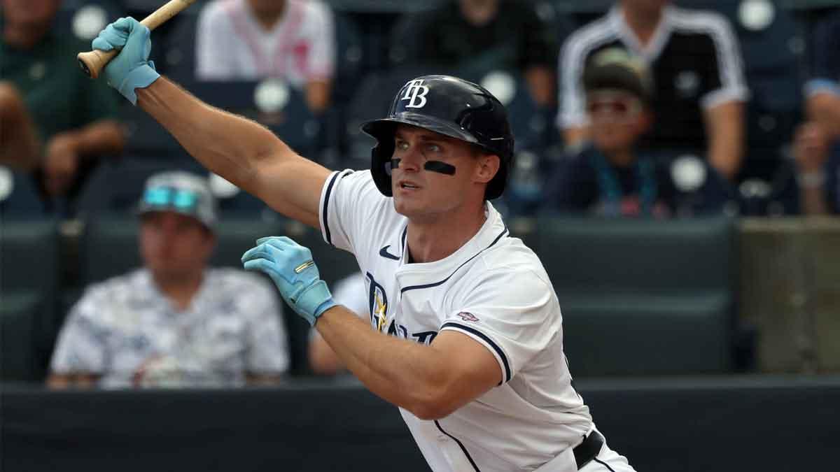 Rays rising star Jake Mangum leaves Diamondbacks game with injury_thumbnail