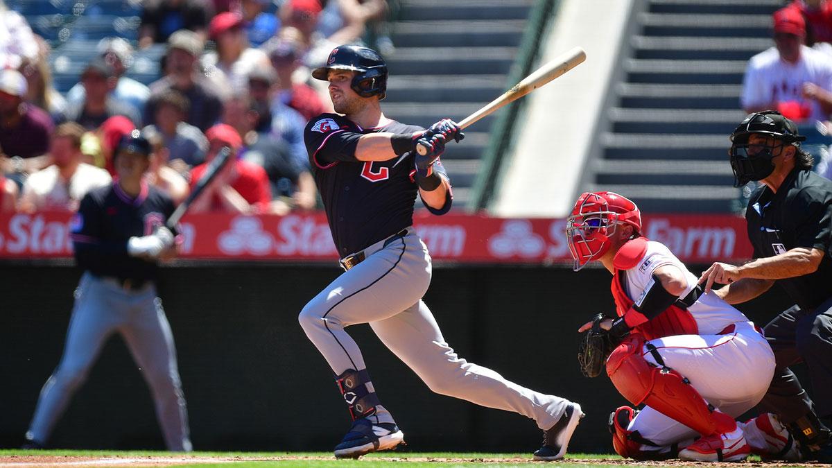 Foot surgery emerges as possibility for Guardians outfielder_thumbnail