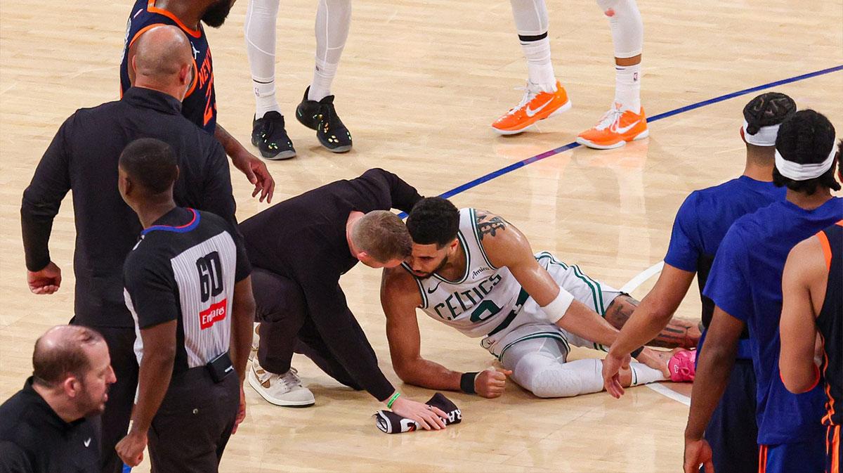 Celtics’ Jayson Tatum seen going hard in the gym during Achilles rehab_thumbnail