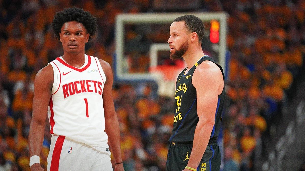 How Rockets’ Amen Thompson trolled Warriors fans after Game 6 victory_thumbnail