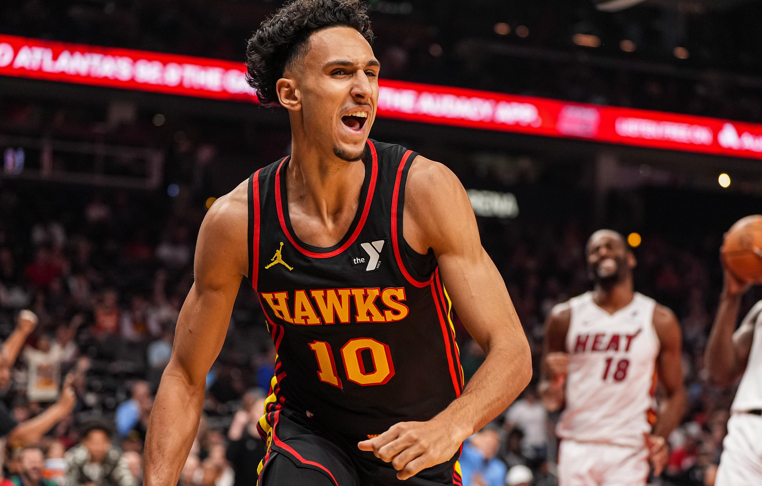 Hawks’ Zaccharie Risacher gets high praise from teammate amid strong rookie season_thumbnail