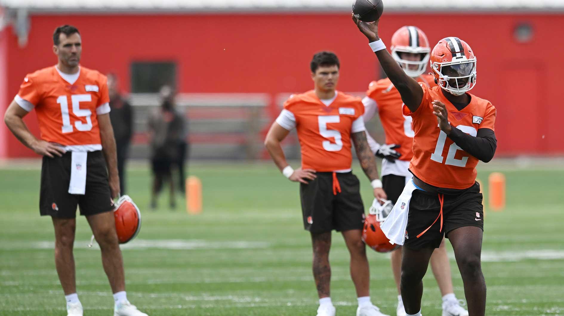 Browns rumors: TJ Houshmandzadeh was told Browns QB battle is two man race_thumbnail