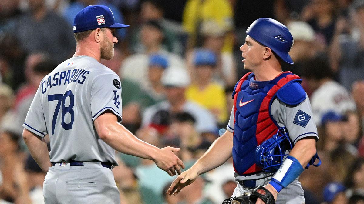 Dodgers’ Ben Casparius talks earning 1st save in front of home crowd_thumbnail
