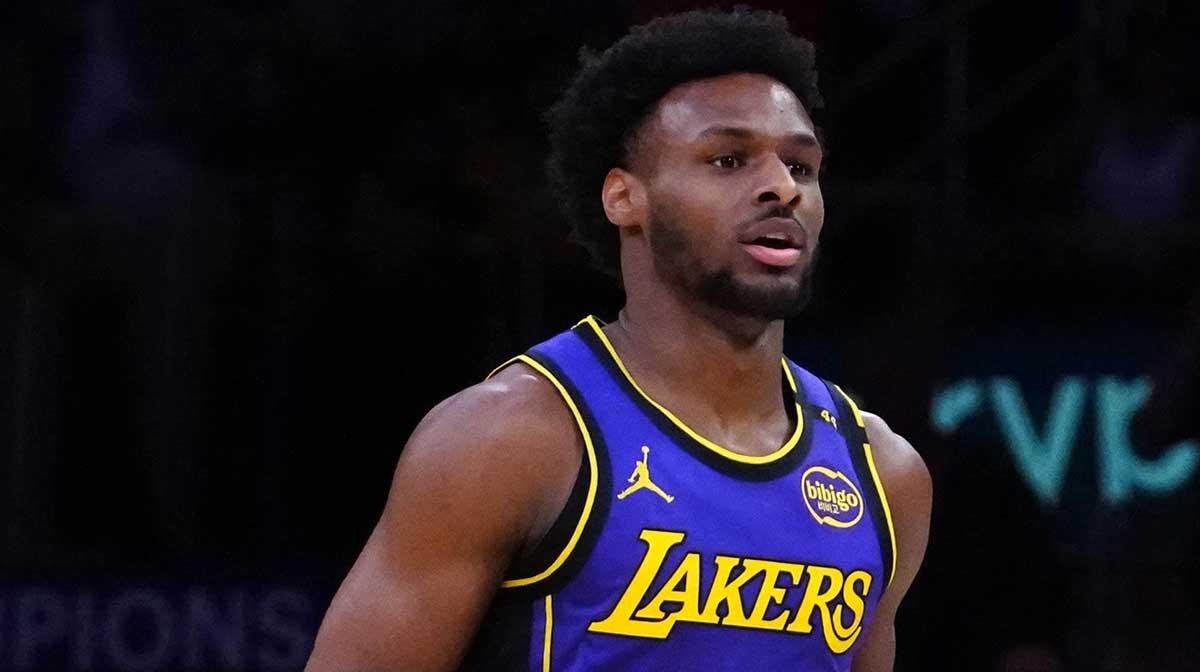 Bronny James drops candid admission reflecting on historic Lakers debut_thumbnail