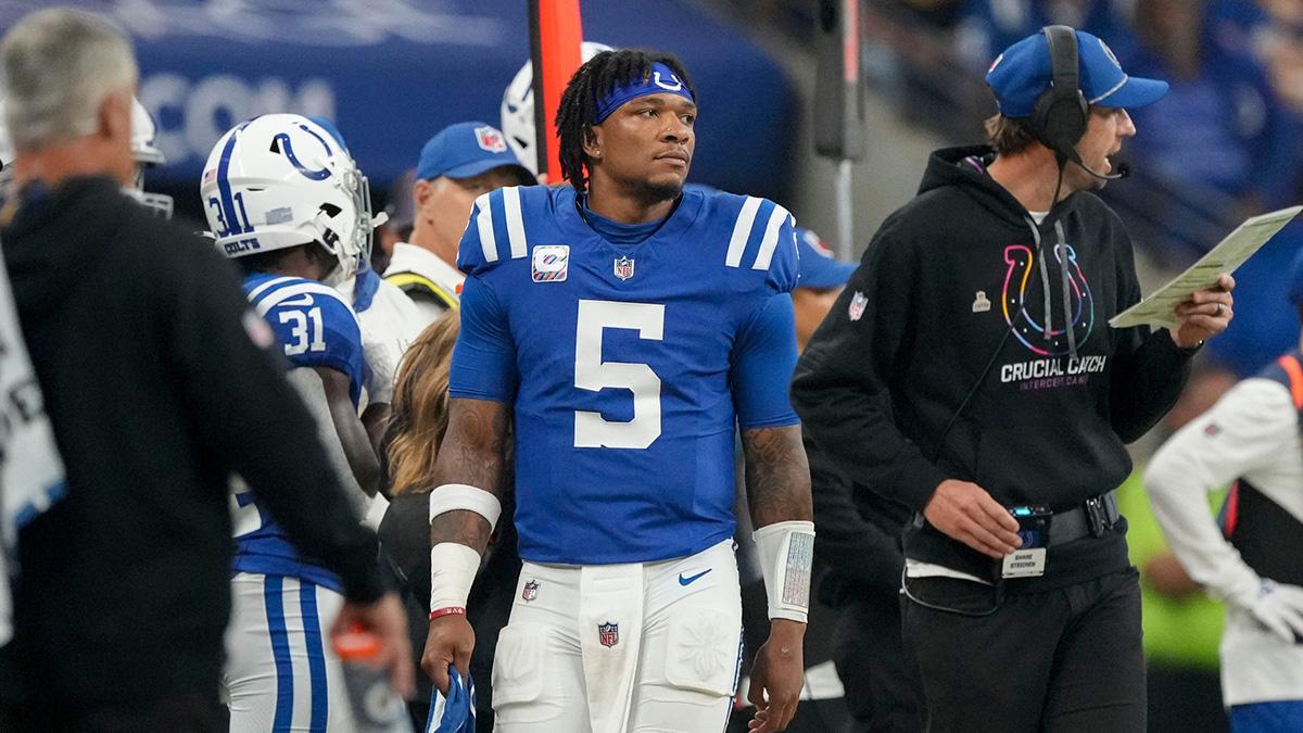 Anthony Richardson, Adonai Mitchell both inactives for Cardinals game_thumbnail