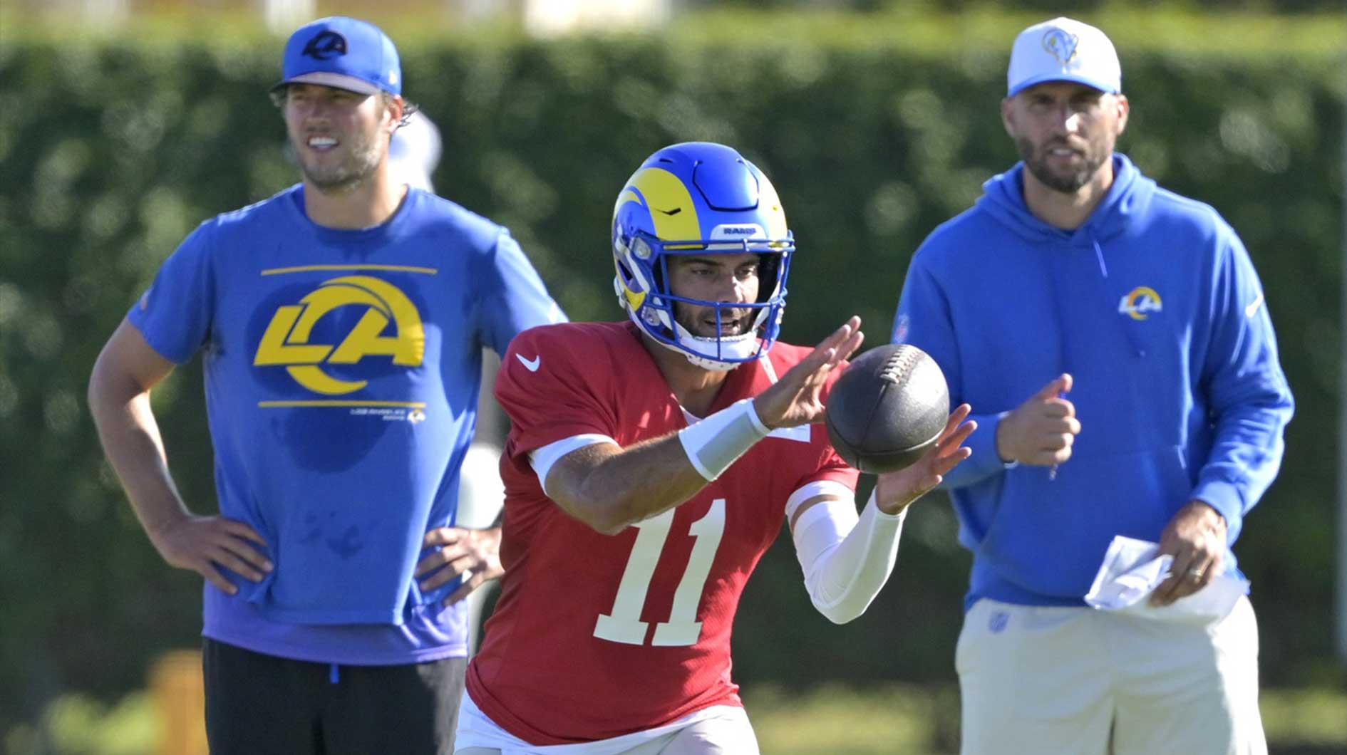 Jimmy Garoppolo was Rams ‘Plan C’ this offseason amid Matthew Stafford uncertainty_thumbnail