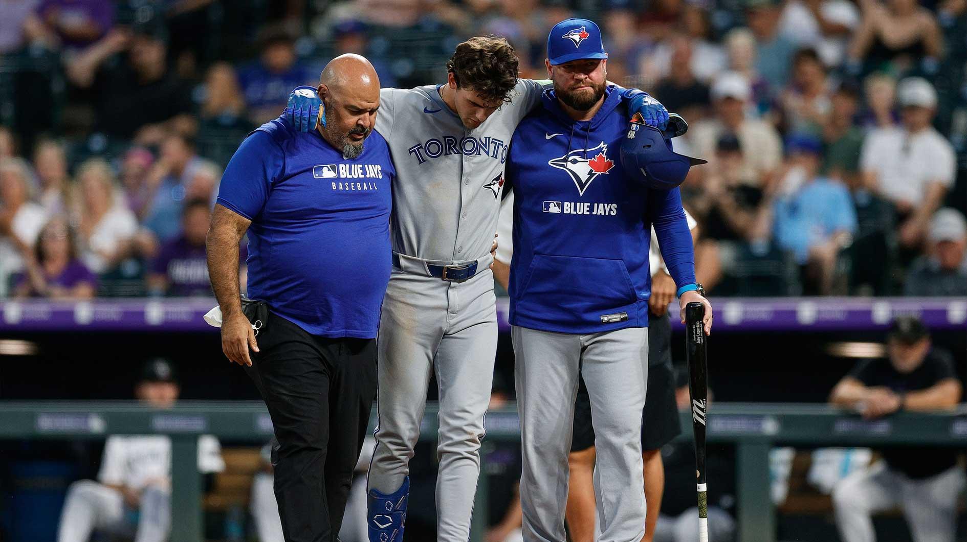 Blue Jays get good news on Joey Loperfido injury after HBP_thumbnail