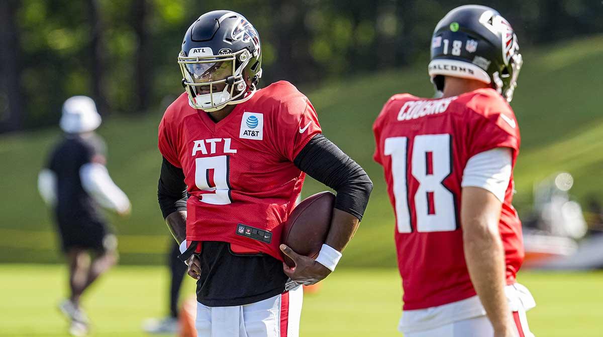 Falcons’ Raheem Morris gives Michael Penix Jr., Kirk Cousins preseason updates_thumbnail