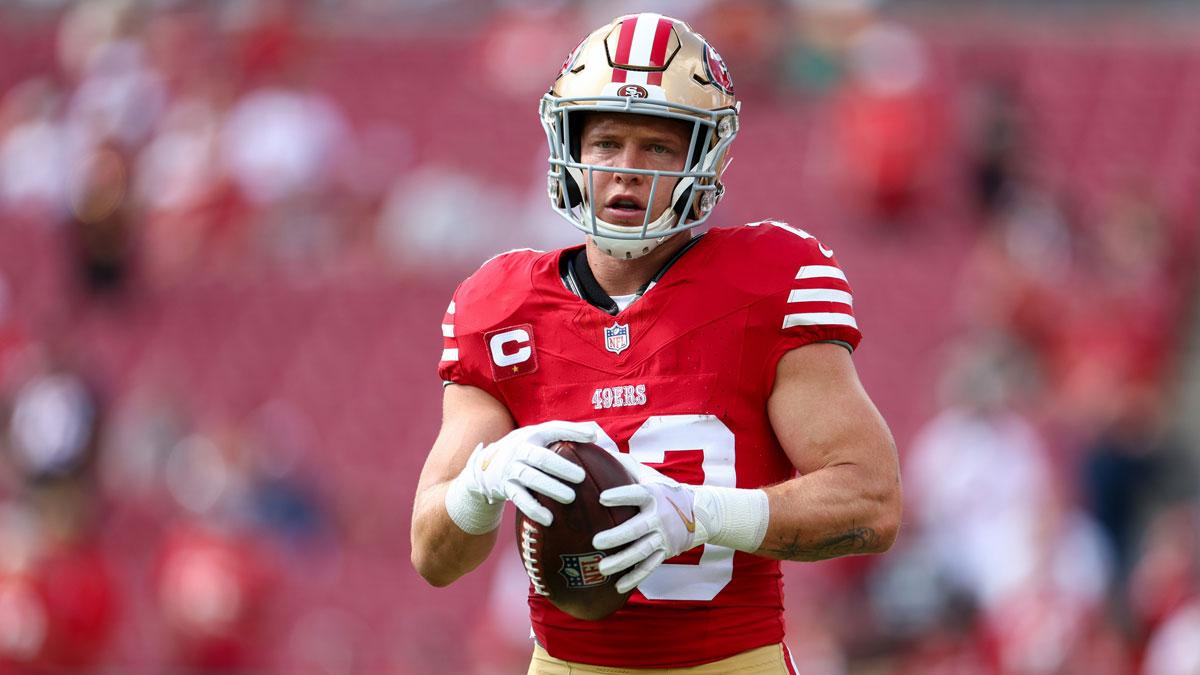49ers’ Christian McCaffrey dealing with illness before Titans game_thumbnail