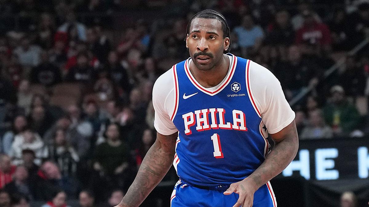 Is 76ers’ Andre Drummond playing vs. Hawks after leaving last game in wheelchair?_thumbnail