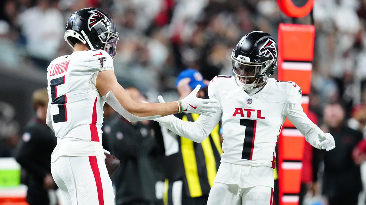 Falcons WRs Drake London, Darnell Mooney ‘good to go’ vs. Vikings_thumbnail