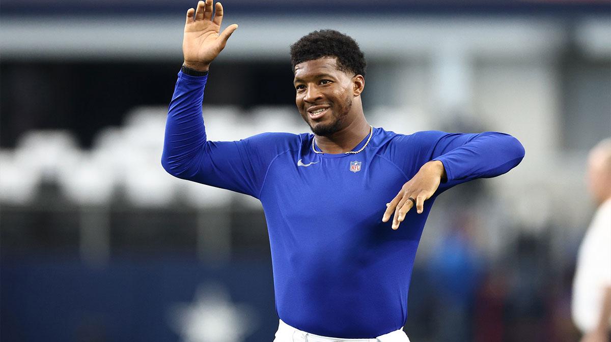 Giants’ Jameis Winston shares uplifting moment with young ‘superstar’ fan after Cowboys loss_thumbnail