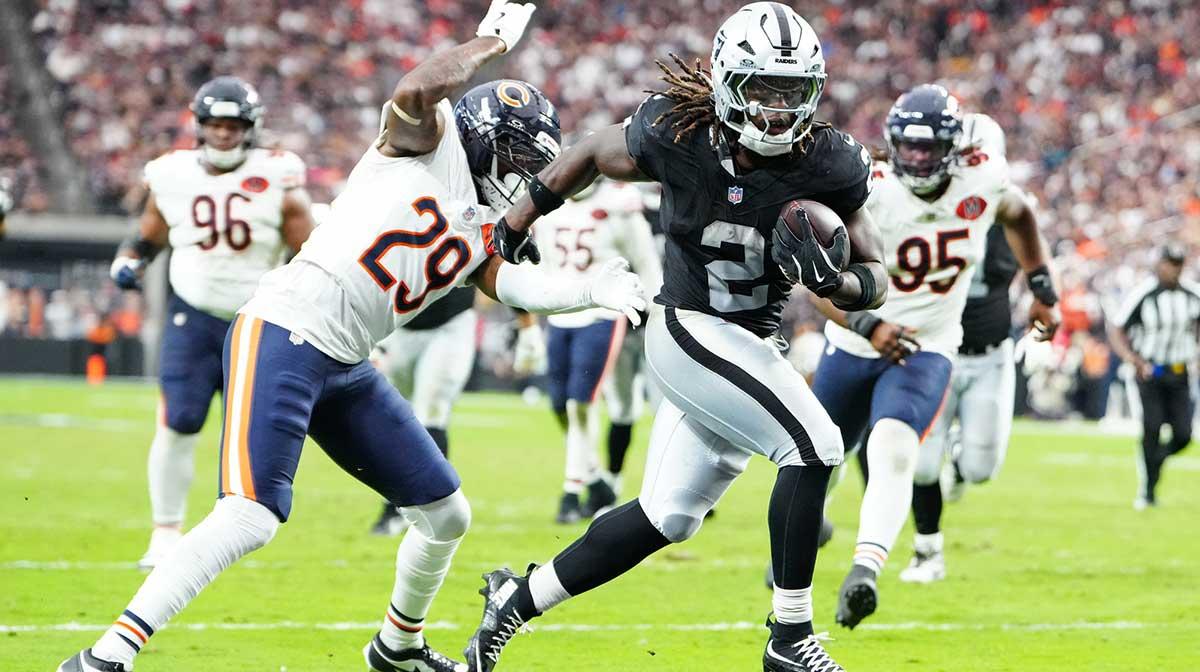 Pete Carroll’s 3-word reaction to Raiders’ Ashton Jeanty bringing back iconic stance_thumbnail