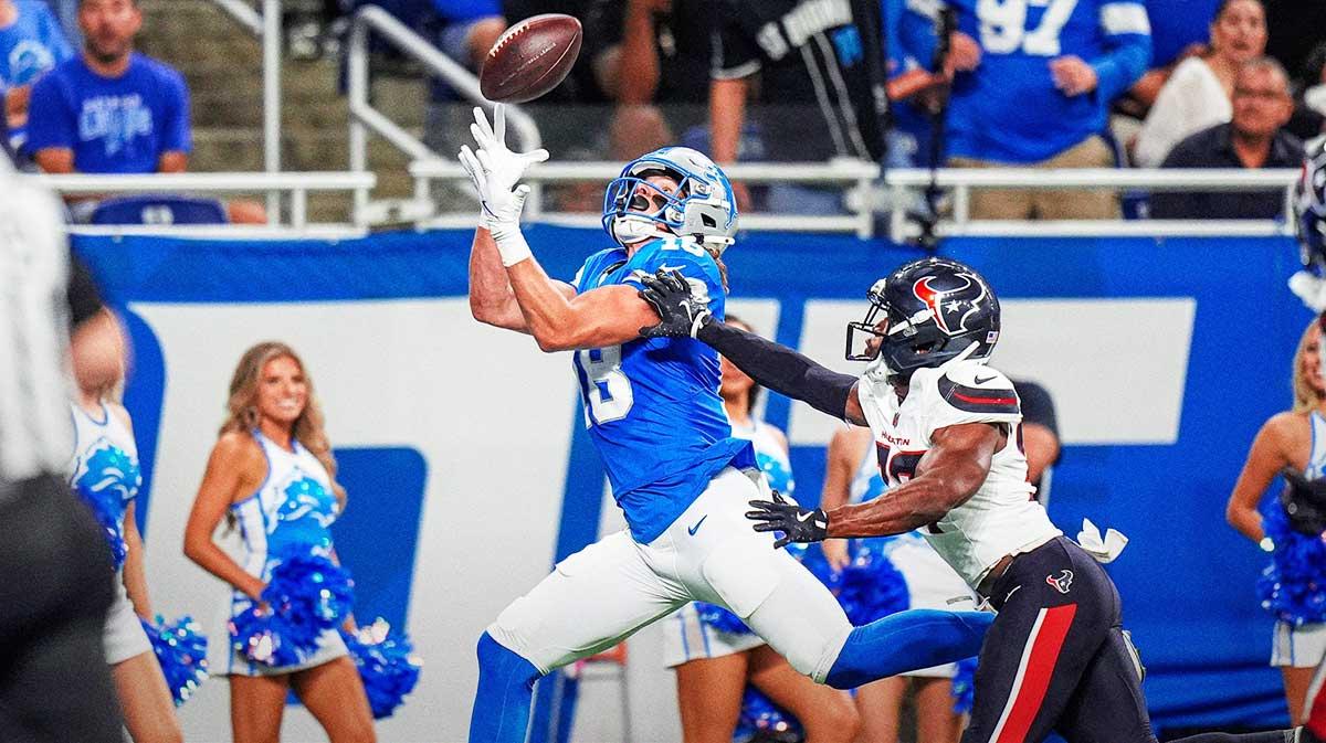 Lions WR Isaac TeSlaa’s ‘little bug’ is nothing to be concerned about for Week 1_thumbnail