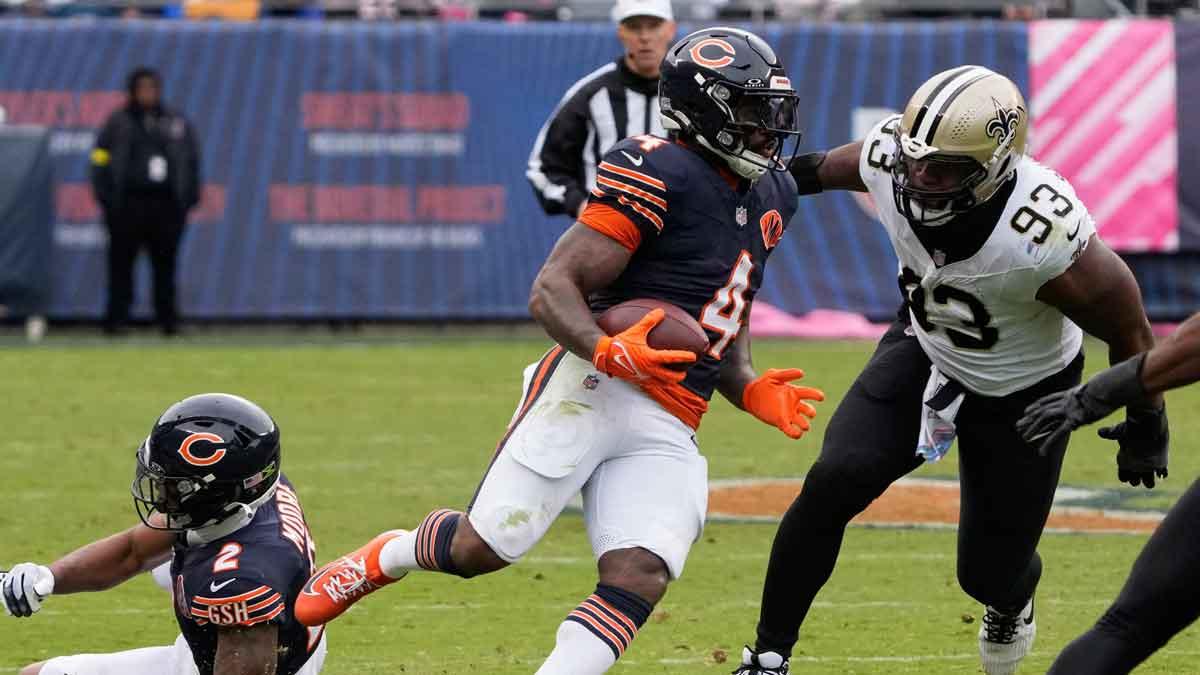Bears RB D’Andre Swift expected to play in Week 8 vs. Ravens_thumbnail