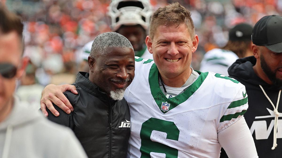 Aaron Glenn’s first Jets win draws Dan Campbell reaction_thumbnail