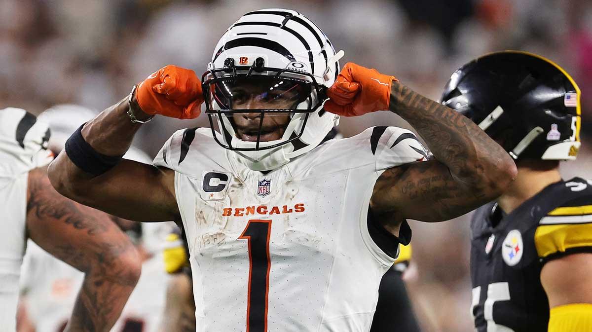 Bengals WR Ja’Marr Chase sets eye-popping career-high with Joe Flacco’s help in TNF vs. Steelers_thumbnail