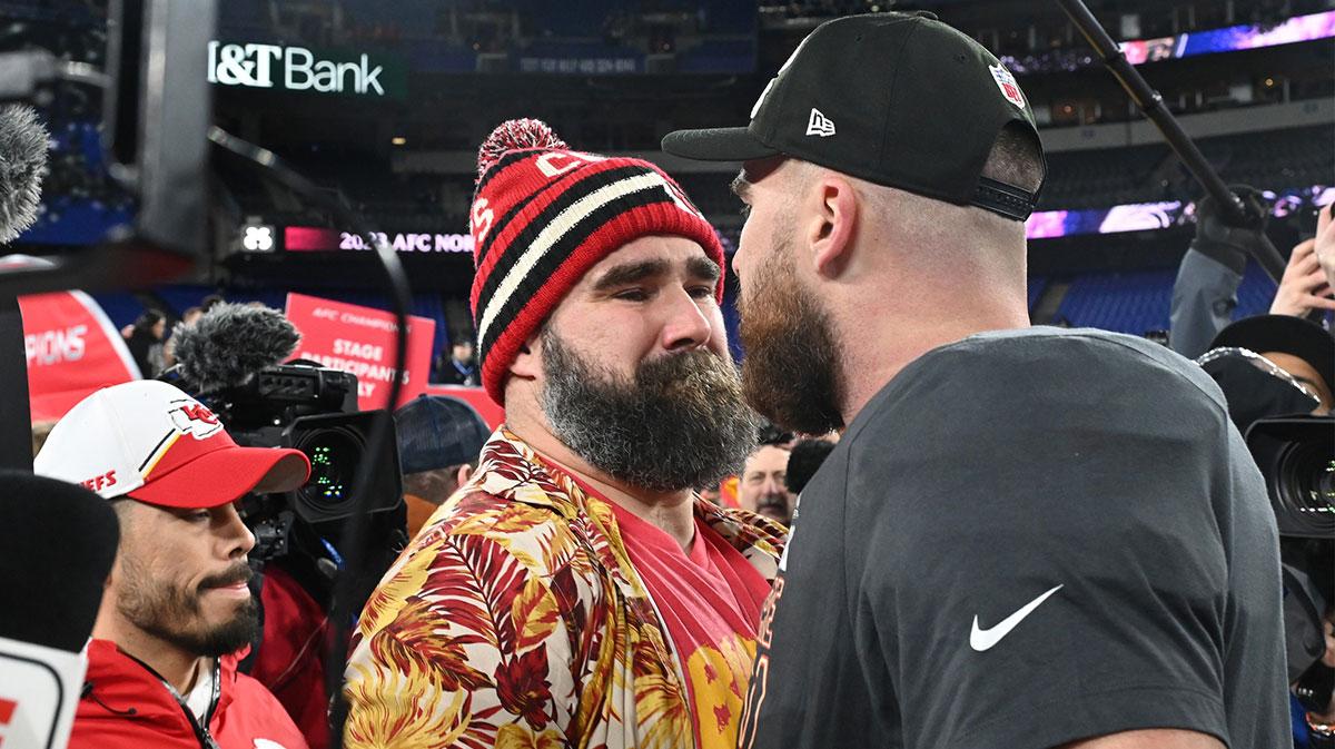 Seeing Jason Kelce watch Travis Kelce run onto the field will make you emotional_thumbnail