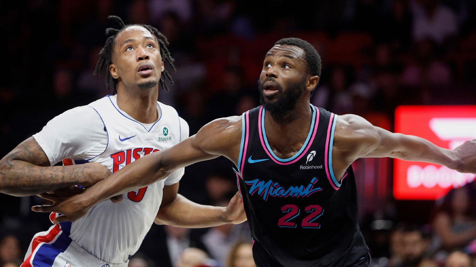 The Andrew Wiggins reason why Heat’s Bam Adebayo ‘hates’ Pistons loss_thumbnail
