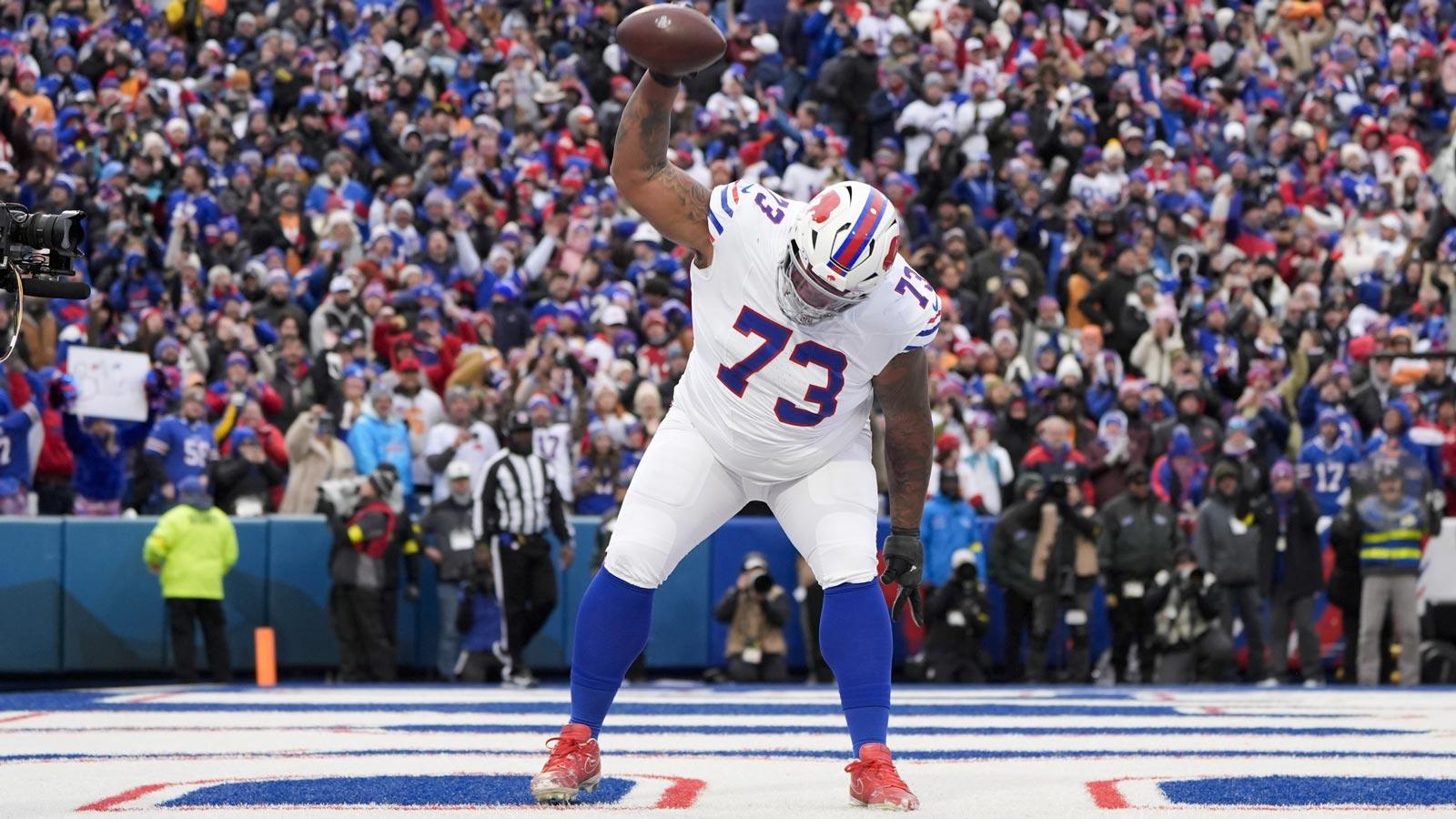 Bills star Dion Dawkins makes no excuses after 4th-down gaffe helps cost Buffalo game vs. Texans_thumbnail