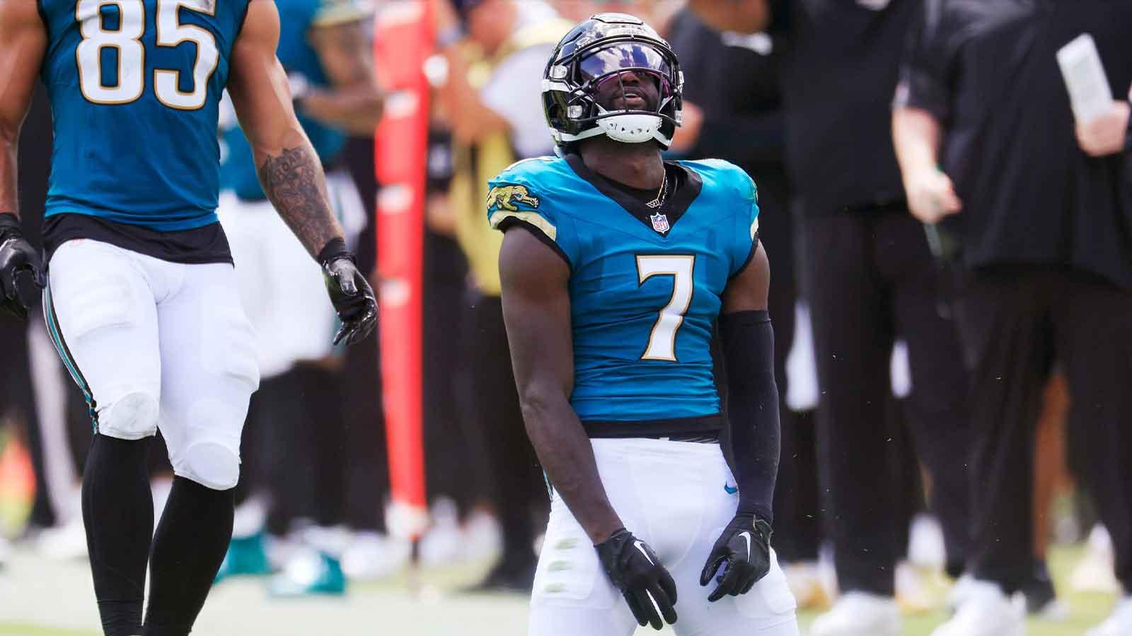 Jaguars’ Brian Thomas Jr. unlikely to play vs. Chargers_thumbnail