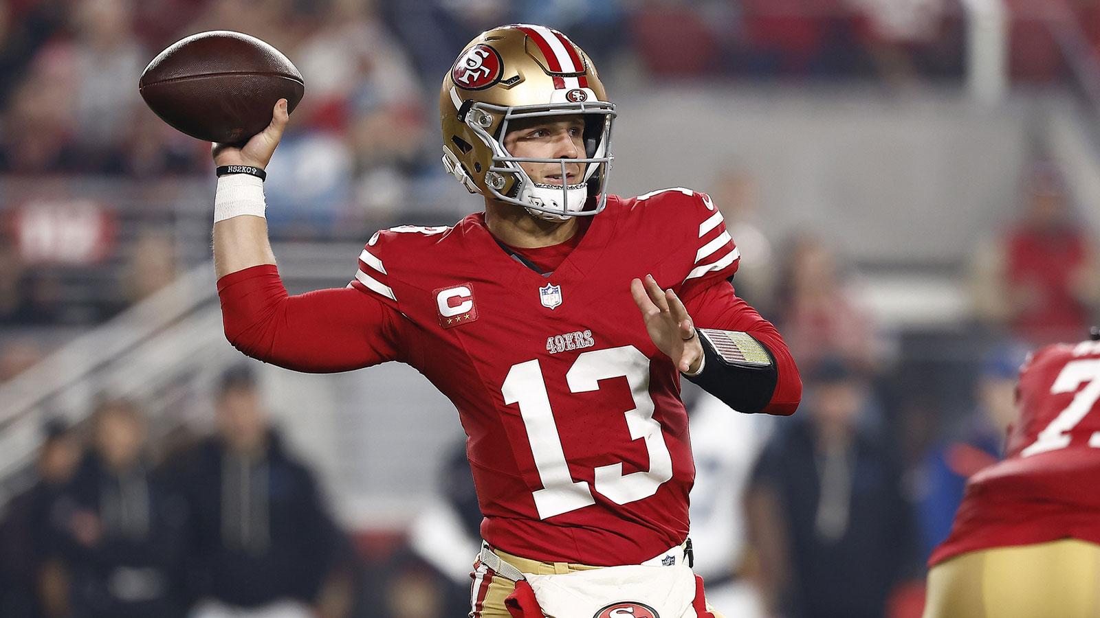 49ers fans already asking for Mac Jones after ugly Brock Purdy INT fest_thumbnail