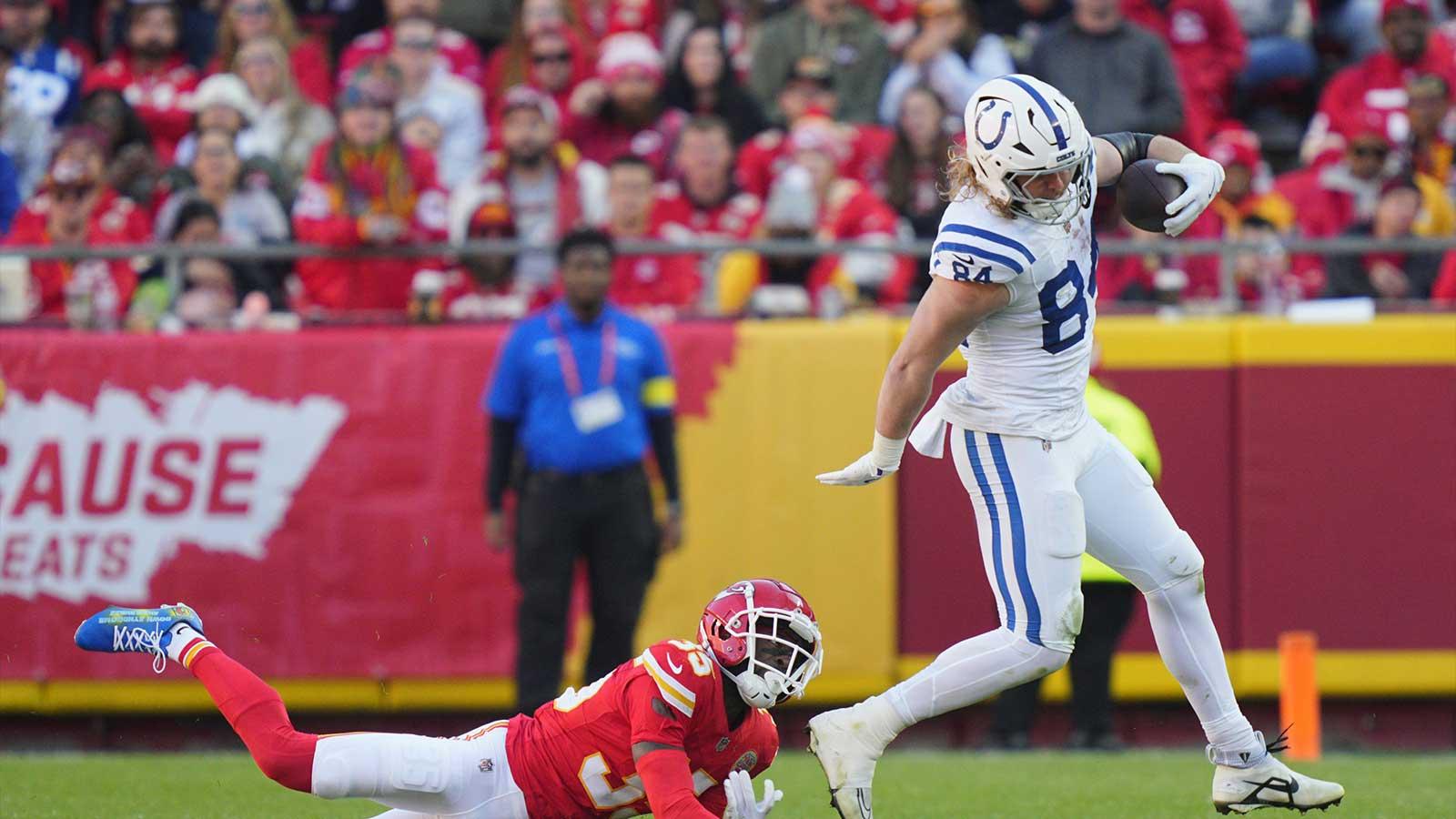 Colts’ Tyler Warren to play vs. Texans despite stomach virus_thumbnail