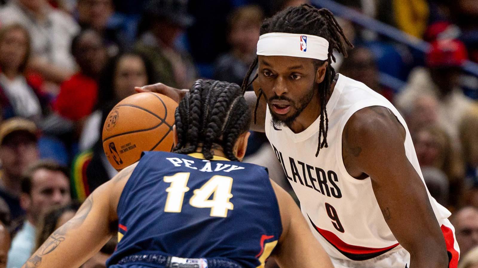 Jerami Grant, Yves Missi ejected from Trail Blazers-Pelicans game for fight_thumbnail