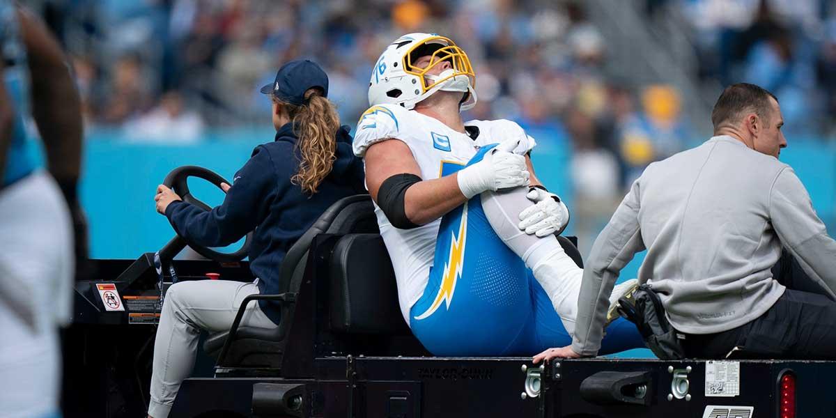 Chargers’ Joe Alt believed to only have high-ankle sprain, but there’s a catch_thumbnail