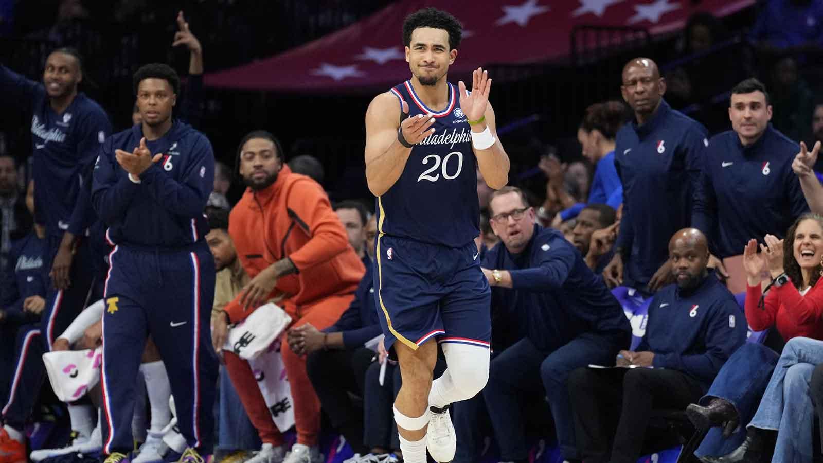 76ers’ Jared McCain makes it clear he’s back to being himself after Wizards win_thumbnail