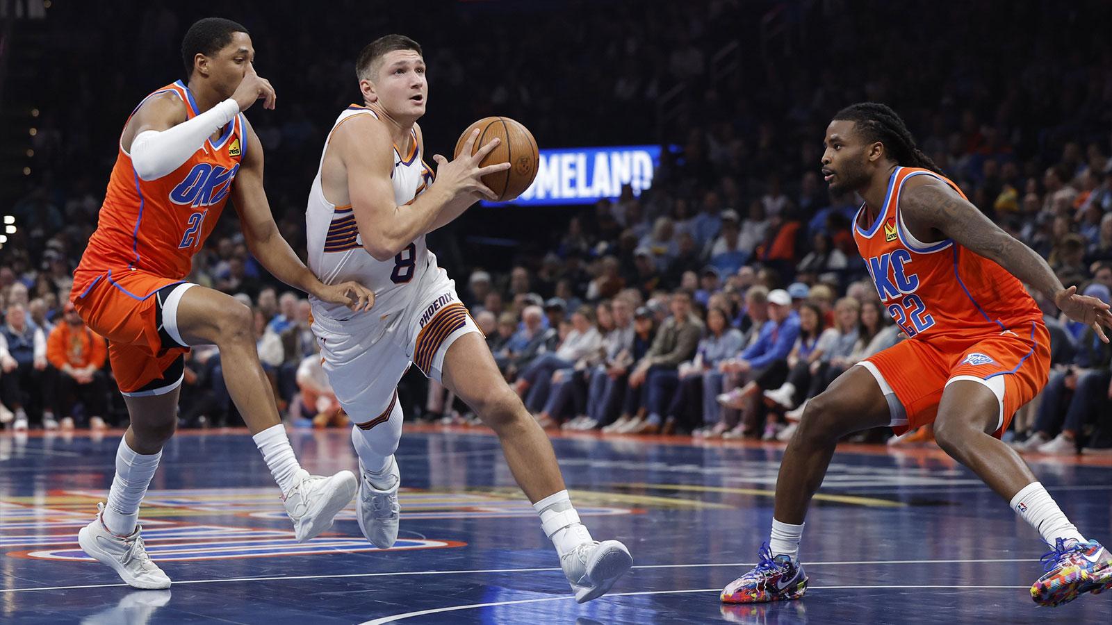 Suns’ Grayson Allen pleads innocence after ejection for cheap shot on Chet Holmgren_thumbnail