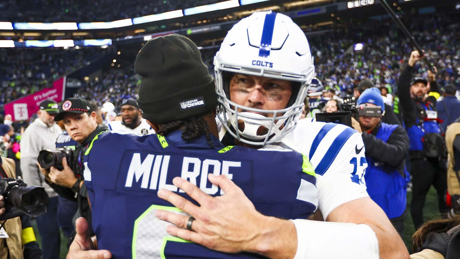 Colts’ Philip Rivers tears up reacting to impressive return to NFL vs. Seahawks_thumbnail