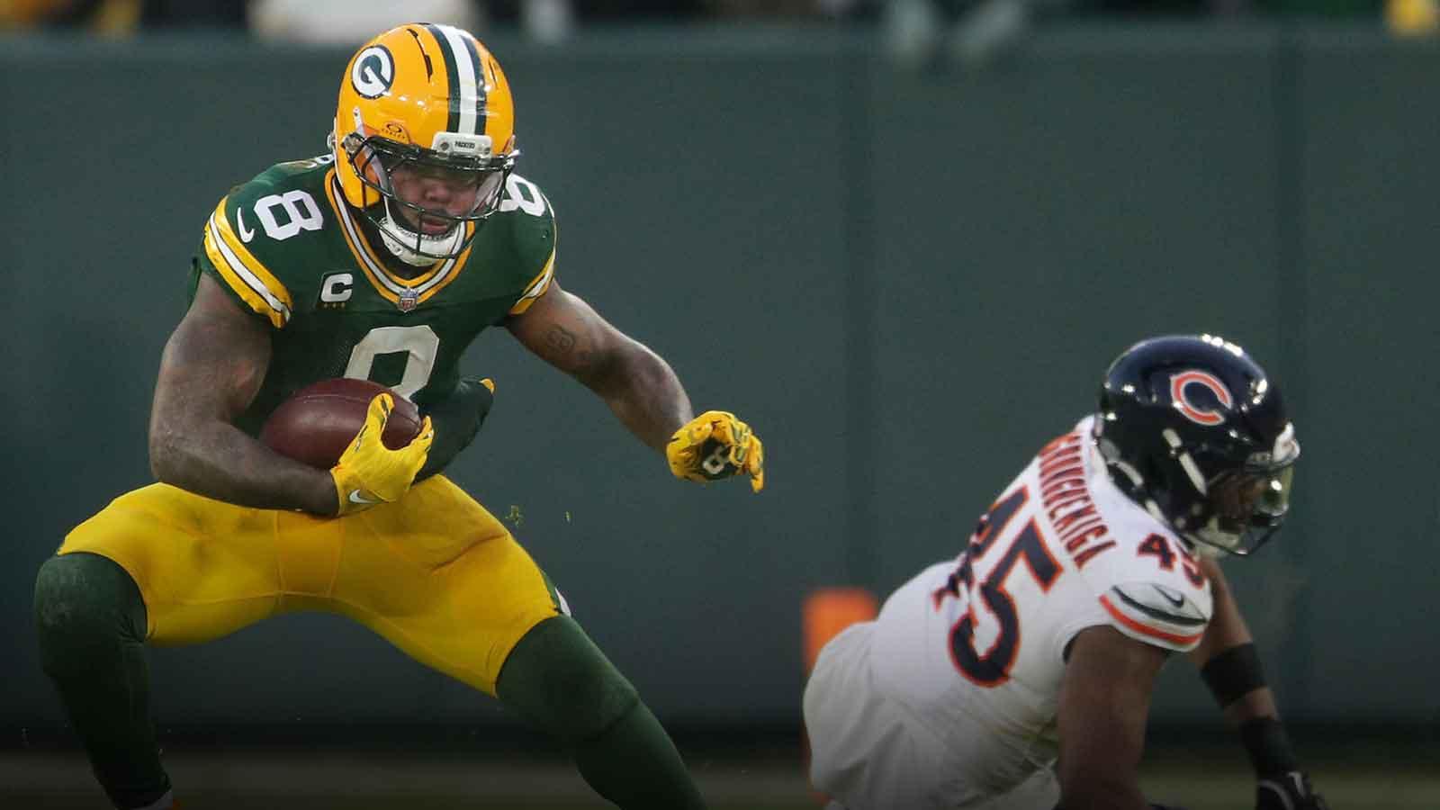Packers HC Matt LaFleur’s cryptic Josh Jacobs injury update isn’t a good sign for Broncos game_thumbnail