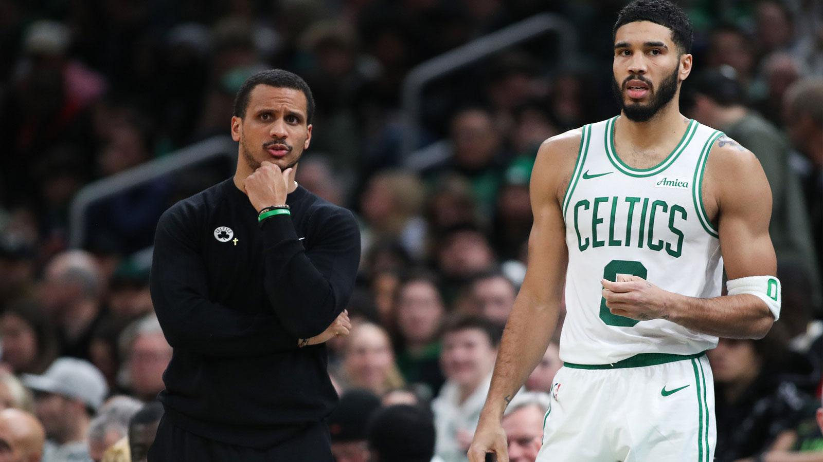 Celtics’ Joe Mazzulla delivers bottom line on Jayson Tatum’s injury return as rehab ramps up_thumbnail
